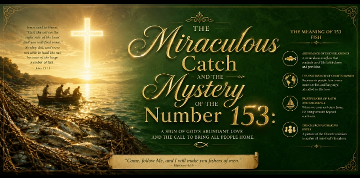 The Miraculous Catch and the Mystery of the Number 153